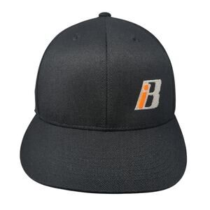 iB Integrity Ballistics 210 Fitted Hat Black 7 5/8 Lightweight Embroidered